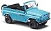 Busch 52104 - Jeep UAZ 469 Blue - Scala 1/87 - modellino Fuoristrada - modellismo Ferroviario