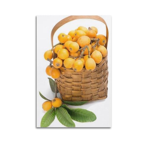 Toile murale moderne panier de fruits de qualité supérieure ZHOUKEG 60x90