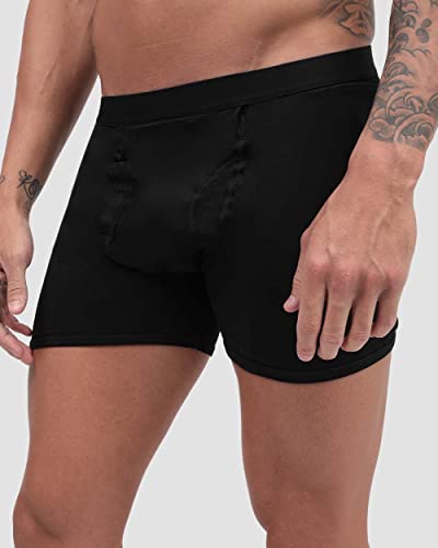 iHeartRaves Men's Anti-Theft Pocket Boxer Briefs - Pickpocket Proof Travel Underwear S - 2XL4