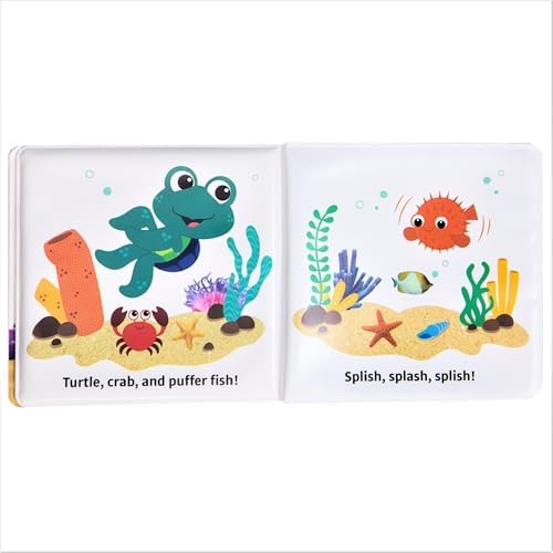 Baby Einstein - Splish Splash Bath: Bath Book (A Book in Four Languages)