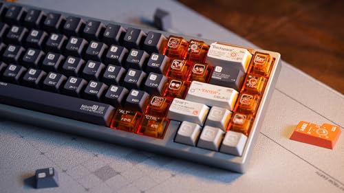 Image of Combat Power Test Theme keycap Cherry Profile 157 Keys pbt Material + 87pc Material - 244 Keys Custom keycap Set Suitable for 61 /87 /104 /108 Cherry MX Switch and Other Mechanical Keyboards
