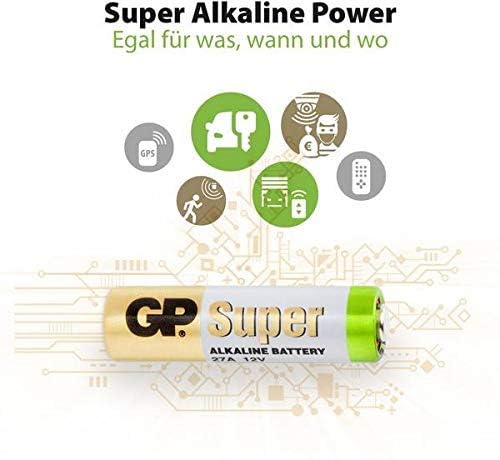 Image of Imaginea Mini 23A 12V Alkaline Battery - Long-Lasting Power for Remote Control, Doorbell, Security Alarm - A23 MN21 23AE Type - Reliable High Voltage Cell (Pack of 10)