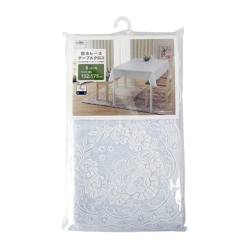 �J�C���Y(CAINZ) �������[�X�e�[�u���N���X �z���C�g �c132cm ��175cm LC-01 6�l�����p �͂��� �L�Y�h�~ ����h�~