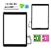 Monstleo Black Digitizer Touch Screen Outer Glass Panel for iPad Air 1st Gen Generation with Home Button Flex Cable Assembly + Premium Tools + Adhesive Tape