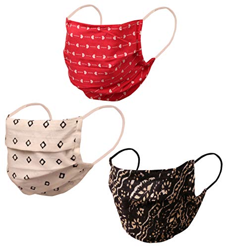 Image of Touchstone Filter pocket nose bridge double layer anti-pollution smog smoke cold cough protective cotton face mask Reusable Machine Washable for men, women.
