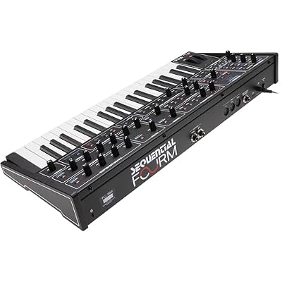 Sequential Fourm Compact Polyphonic Analog Synthesizer