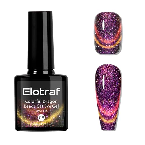Esmalte de uñas gel 9D Cat Eye Chameleon holográfico miniatura 1