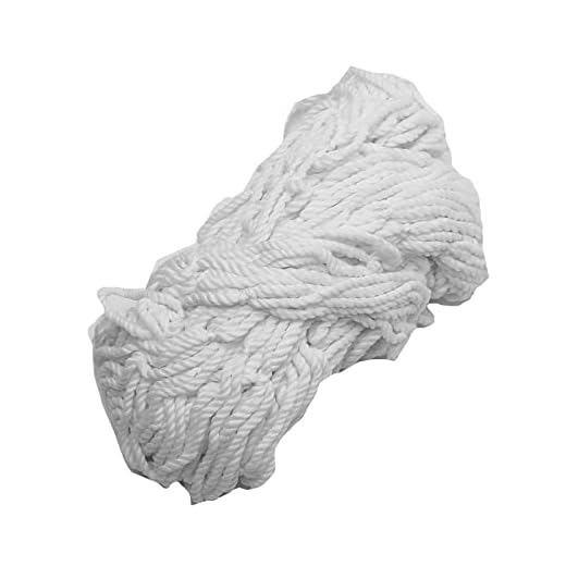 VGEBY1 Weißes Fußballnetz, großes Fußballtrainings-Tornetz für das Fußballspiel-Wettkampftraining(12X6FT)