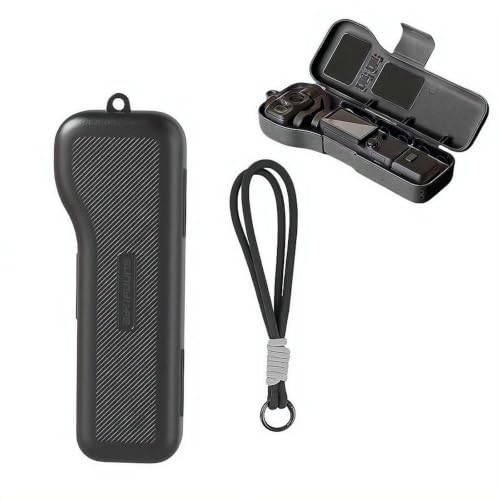 For DJI Osmo Pocket 4 Pro ���[�P�[�X �t�B���^�[��SD�J�[�h���[�\ ���E�J�� �ی�P�[�X ���X�g�X�g���b�v�t�� �����h�~ �\�ʂ̃e�N�X�`�����H ����ɂ��� �S�ʕی� for Osmo Pocket 4P �Ή� �A�N�Z�T���[