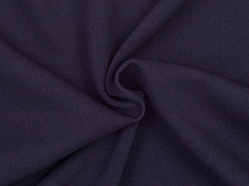 DANAEST Damen Bolero Festlich Strickjacke Elegant Schulterjacke 3/4 Ärmel Kurz Top (708), Grösse:M, Farbe:Blau