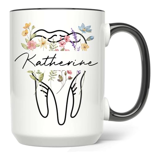 Taza cerámica para dentista personalizada 11 oz miniatura 1
