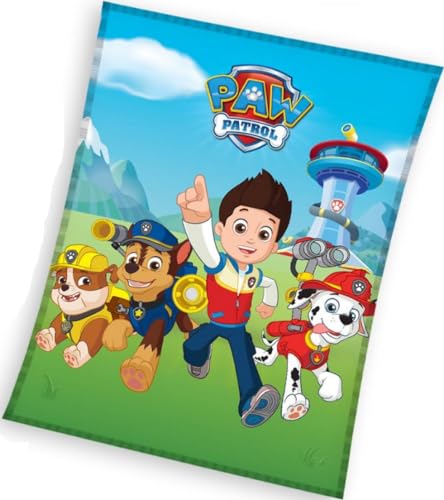 arlis Plaid Polaire Pat' Patrouille - Paw Patrol 100 X 140 Cm (Plaid Paw Patrol - B)