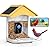 BROAIMX Smart Bird Feeder Camera, Free AI Forever, 1080P HD Camera Auto Capture Bird Videos & 2 Pcs Solar Panel, App Notify When Birds Detected, 32G High-Speed TF Card (Yellow)