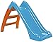 FEBER Slide - Toboggan d'extérieur pour enfants de 1 à 5 ans, Bleu (Famosa 800009593)