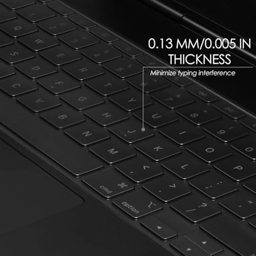 Image of OJOS Premium Ultra Thin Keyboard Cover for Apple 13 Inch iPad Air 13 M3 (2025) & iPad Pro M4 (2024) with Magic Keyboard, 13 inch iPad Pro Protector Skin Accessories, US Keyboard Layout