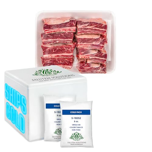 Salutem Vita - Beef Short Ribs, 3 lbs (actual weight may vary within 5%)