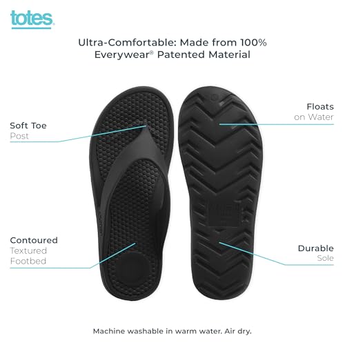 totes Men's Everywear Ara Thong Sandal2