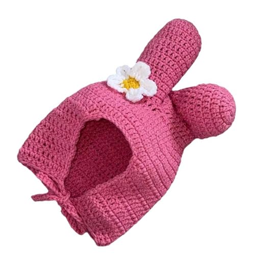 Chapeau d'oreille de lapin pour ado | Bonnet pull respirant - 6