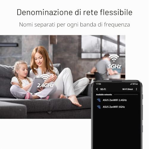 ZenWiFi XD4 AX Mini Sistema Mesh AX1800 (2 Pezzi) - Powerline - Immagine 6