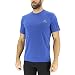 adidas Performance Men's Ultimate Short-Sleeve Crew Tee, X-Large, Medium Blue