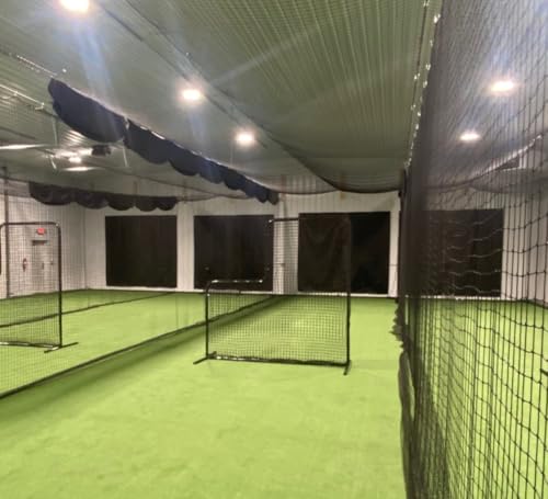 Batters Eye Backdrop 5' x 10' - Instantly Create a High-Contrast Background for Batting Cage Training - See The Ball Better