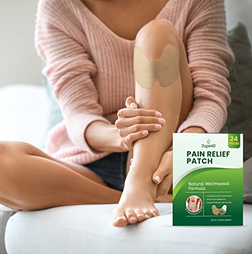 Pain Relief Patches, Knee Pain Relief Patch, Pain Patches With Herbal Ingredients, Heat Patches For Pain Relief And Inflammation, Icy Hot Patches Knee Pain Patch, Back Pain Joint Pain Relief, 24 Pcs #TOP4