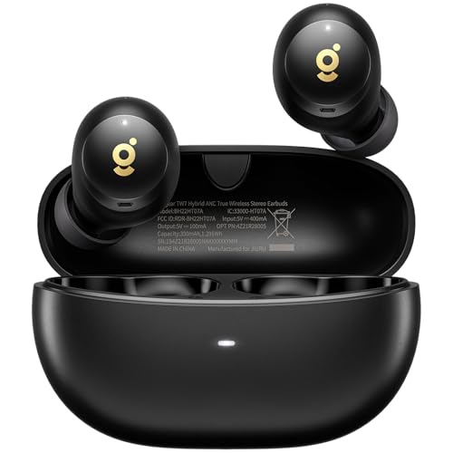 wegear Wireless Earbuds Bluetooth 5.4 in Ear, Hybrid Active Noise Cancelling Earbuds, IPX5 Water-Resistant, Clear Calls with 6 Built-in Microphones, 32 Hours Playtime with Charging Case for Workouts