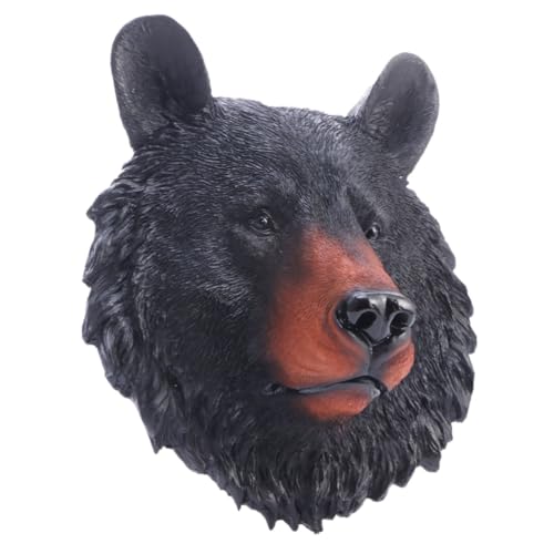 Tête d'ours en résine sculptée à la main VANZACK unique - 2