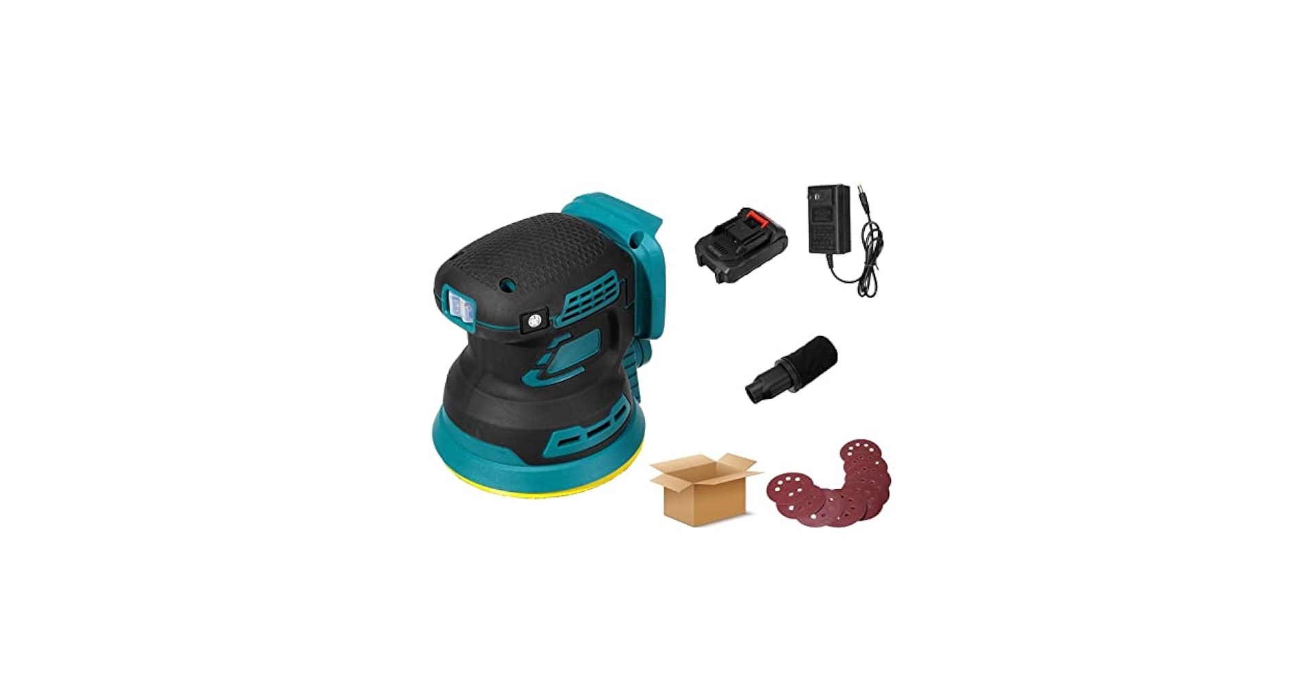 新型マイルダー Amazon | ダブルアクションポリッシャー ブラシレスランダム軌道