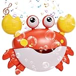 Rechargeable Bubble Bath Machine for Toddlers, SiumPklay Automatic Bath Toy with Music, Baby Bath Toys Sensory Bubble Maker for 1-6 Year Olds Kids Fun Shower Tub Toys Gift for Boys and Girls