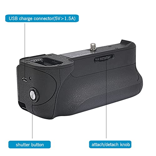 Mcoplus A6300 Pro Vertical Battery Grip With Remote Control For Sony A6000, A6300, A6400 Camera #TOP4