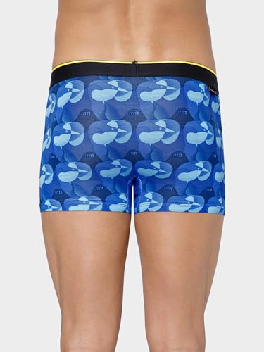Image of Bummer Printed Micro Modal Trunks Underwear for Men - Ultra Soft & Breathable, 3 Times Softer Than Cotton, Anti-Bacterial, Stretchable for Ultimate Comfort & Style, Pack of 1 (A Shark Tank Product)