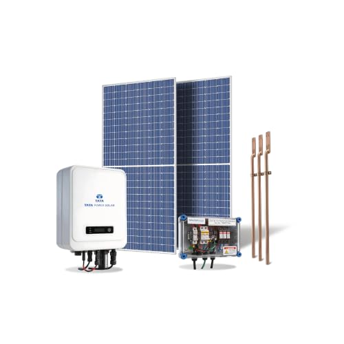 Image of Tata Power Solaroof 3.54kWp - 3kW-1ph On-Grid Solar Kit | Mono PERC Bifacial Panels | High-Efficiency Grid-Tied Inverter | W /O Structure Kit Price Only | PM Surya Ghar Subsidy Eligible