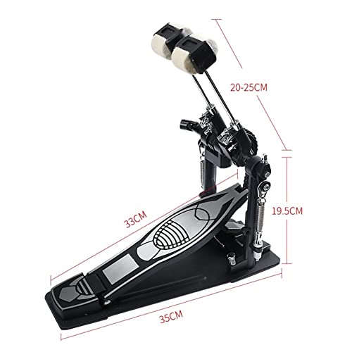 Pedal doble de bombo para batería TSTS miniatura 2