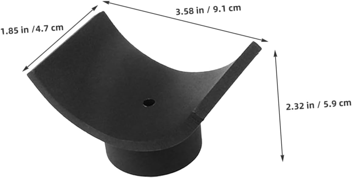 Homoyoyo Hydraulic Jack Adapter Tube Jack Saddle Aluminum Alloy Construction Axle Adapter for Vehicle Trailers