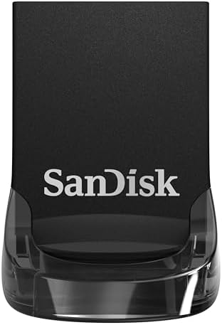 SanDisk Ultra Fit USB 3.2 Flash Sürücü 1 TB, (Dizüstü Bilgisayar ve Oyun Konsolları için, Tak ve Stay, 400 MB/s Okuma, RescuePRO Deluxe Yazılım) - Görsel 1