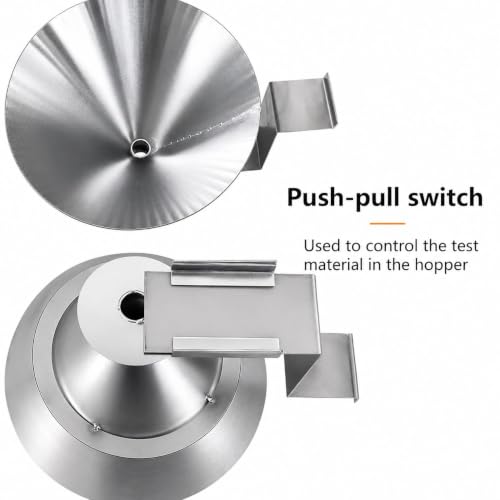 Aparato de densidad de arena para control de suelos sin errores de calibración 4