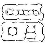 Engine Valve Cover, Upper Intake/Plenum Gasket Set Compatible with Nissan Vehicle Altima 2002-2006, Maxima 2002-2008, Murano 2003-2007, Infiniti I35 2002-2004, 3.5L Replaces# VS50608R MS96471 MS20327