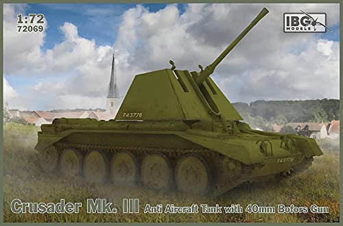 IBG Models 1/72 Crusader Mk III AA Tank with 40mm Bofors Gun