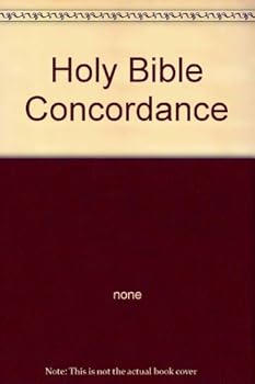 Leather Bound Holy Bible Concordance Book