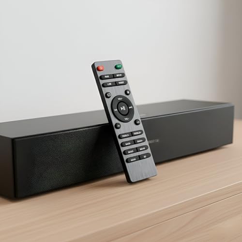 Image of K2 Remote Compatible with Boat Aavante Soundbar & Home Theatre - Works with 1150, 1160, 1200, 1250, 1280, 3100D, 3150D Models | Match Exactly with Old Remote Before Purchase