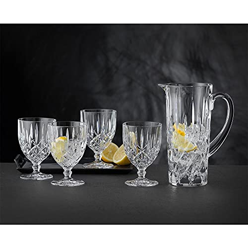 Spiegelau & Nachtmann, 5-delige set met 1 karaf (1190 ml) + 4 x wijnglazen (350 ml), kristalglas, Noblesse, 102387 - Image 6