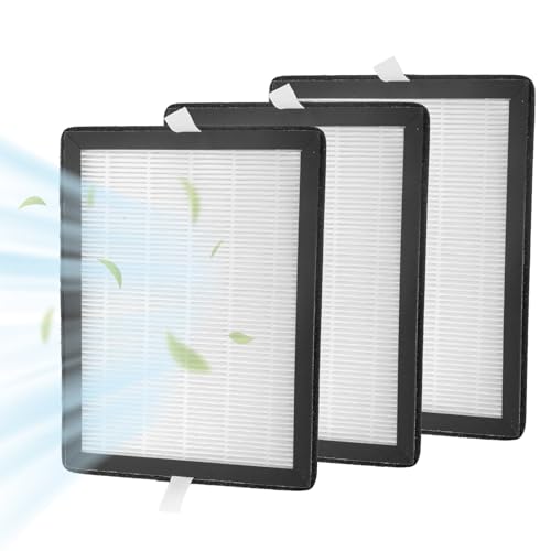 Compatible Replacement Filter Designed for MeacoDry Arete One 10L & 12L Dehumidifier/Air Purifier (Excludes Meaco 12L 12LE Models) (3)