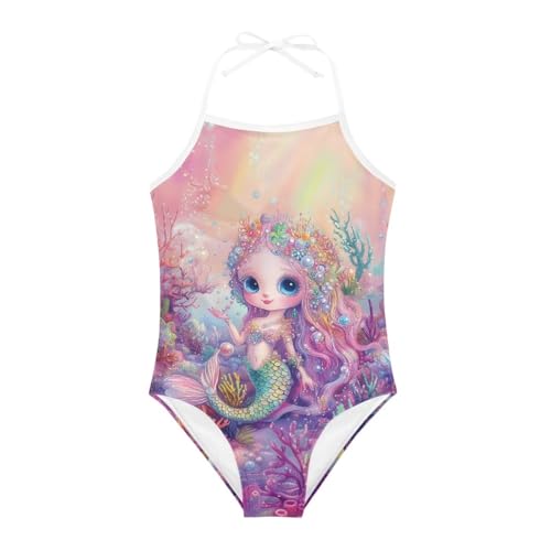 Image of ELEQIN Swimwear Swimsuit One Piece Girls Bathing Suit Animal Pattern 1-10 Years