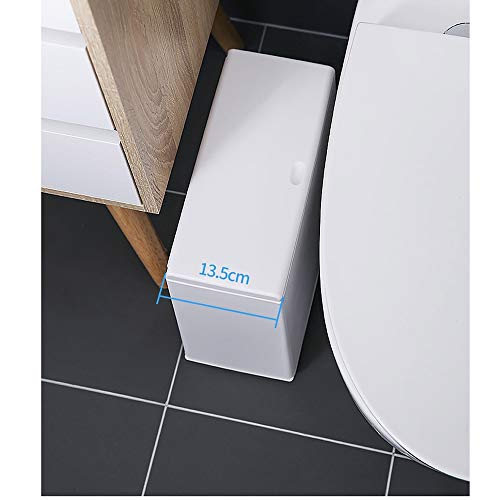 Poubelle avec couvercle gain de place pour interstice et meuble étroit - 6