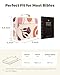 WEMATE Large Capacity Bible Cover Case, Waterproof Bible Study Supplies Tote Bag with Double-Layer Handle & Shoulder Strap, Bible Bag for Women, Teens, Adults and Christian (Patterned)