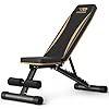 Adjustable Weight Bench – Heavy-Duty Foldable Workout Bench for Home Gym, 660 LBS Capacity, Incline & Decline, Multi-Position Strength Training Bench, Compact Storage