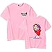 Produktbild 6IX9INE T-Shirt Hip Hop Rapper Kurzarm Sommer Tshirts SIXNINE 69 Mode Wild Color Matching New Casual Rundhals T Shirt Herren Und Damen