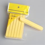 BeautyU&Me 24pcs Compressed Facial Cleaning Wash Puff Sponge Stick Face Cleansing Pad Yellow