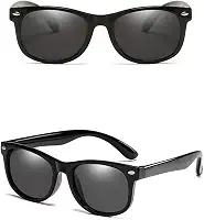 Óculos de Sol Infantil Flexíveis Polarizados - Proteção UV400 para Crianças - Conforto e Estilo